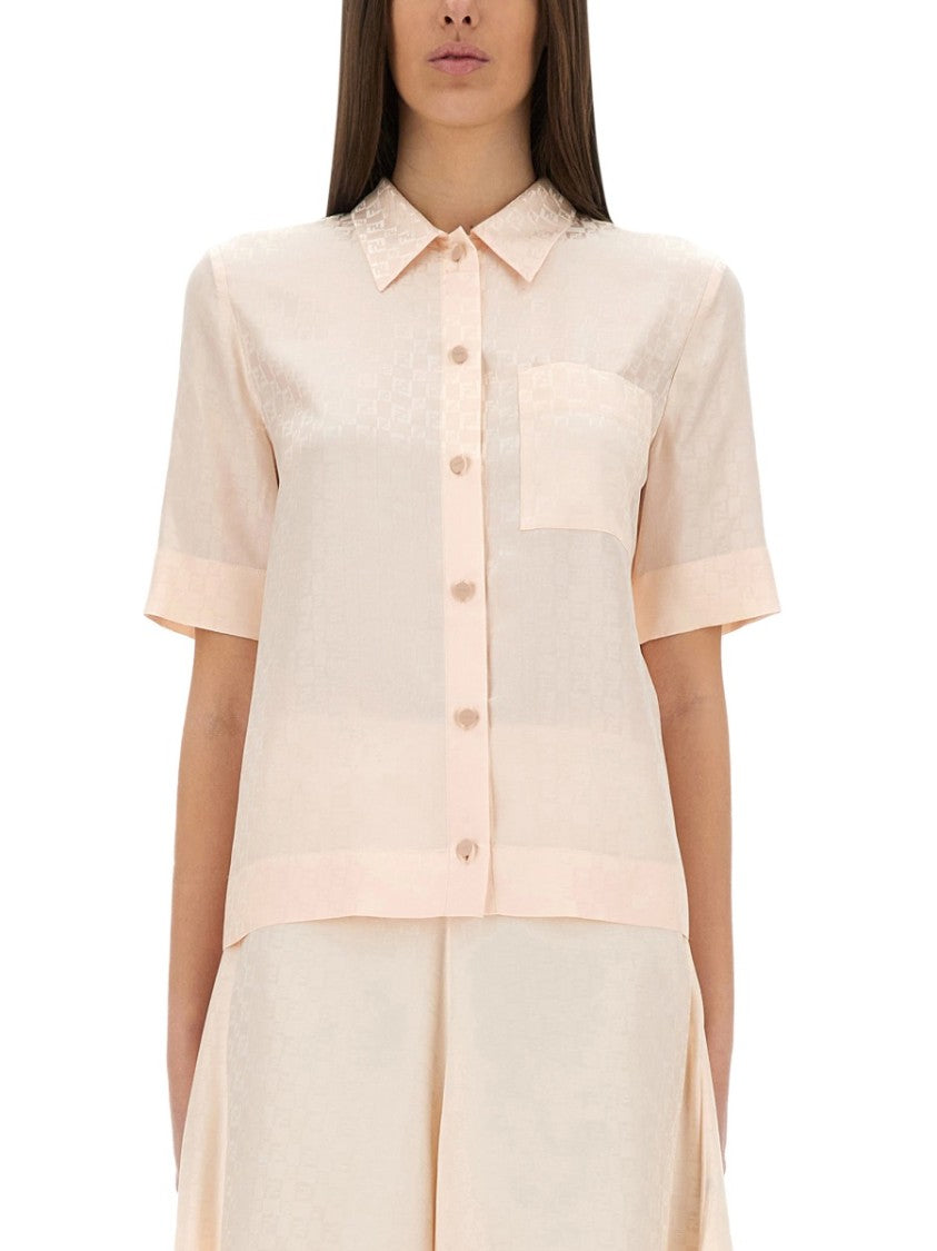 Fendi Ff Silk Shirt
