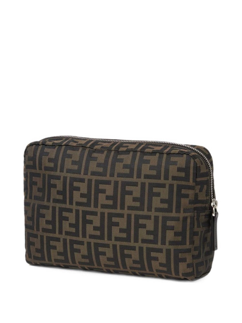 Fendi Rectangular Geometric Toiletry Bag
