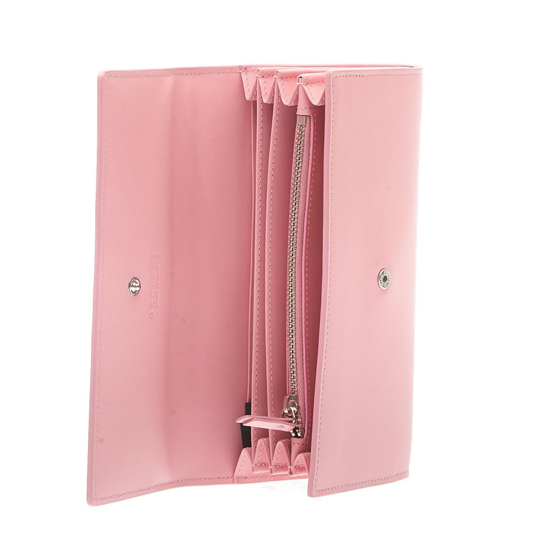 Orciani Portafoglio A Ventaglio Rosa