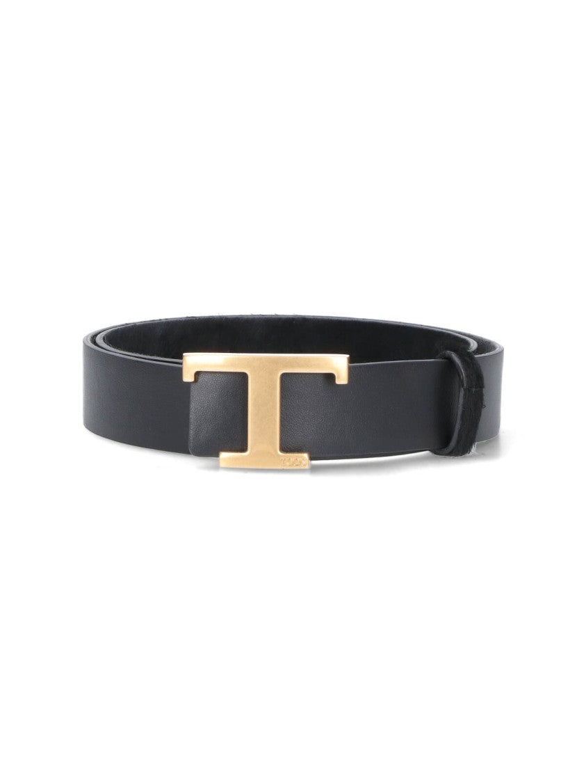 Tod's T-Timeless Reversible Belt – Black