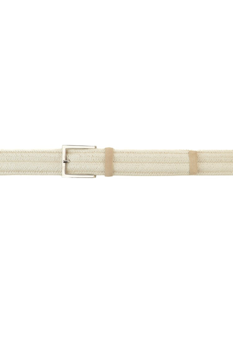Orciani Stretch Braided Fabric Casual Belt
