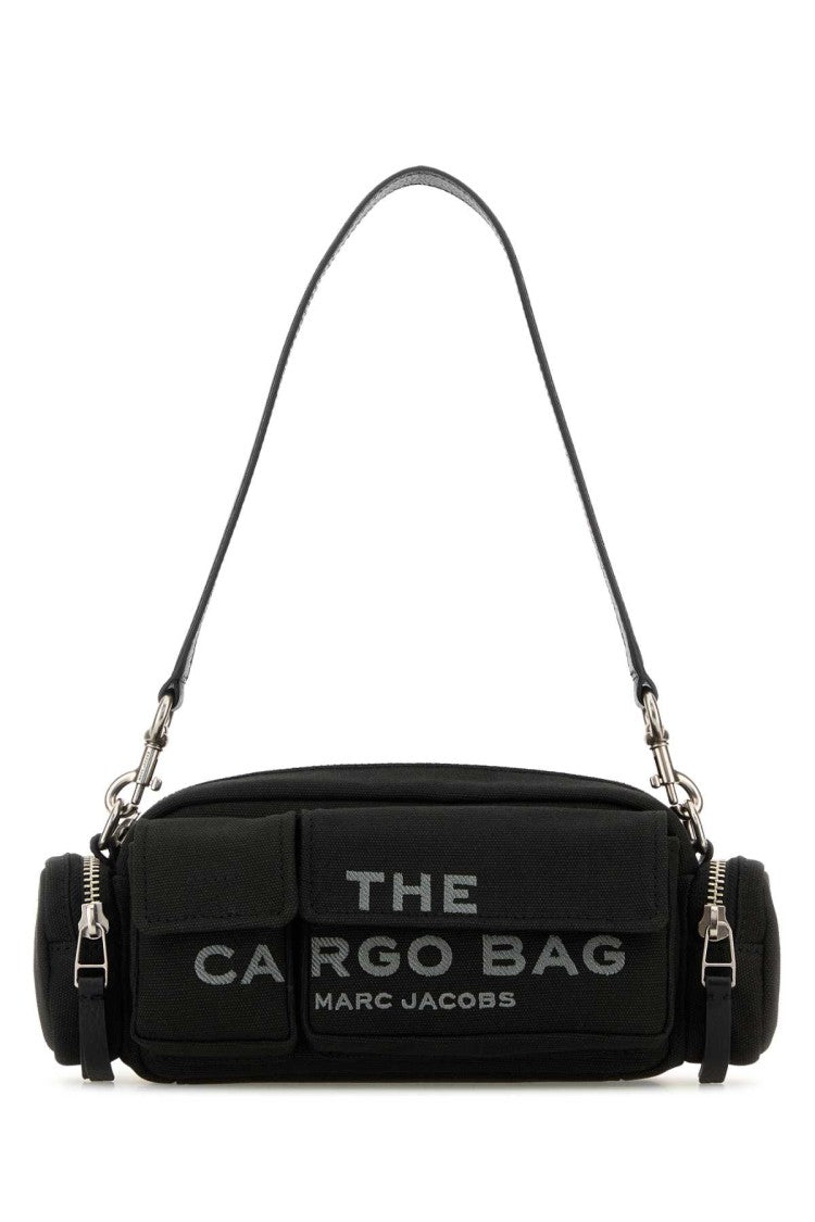 Marc Jacobs Black Canvas Shoulder Bag