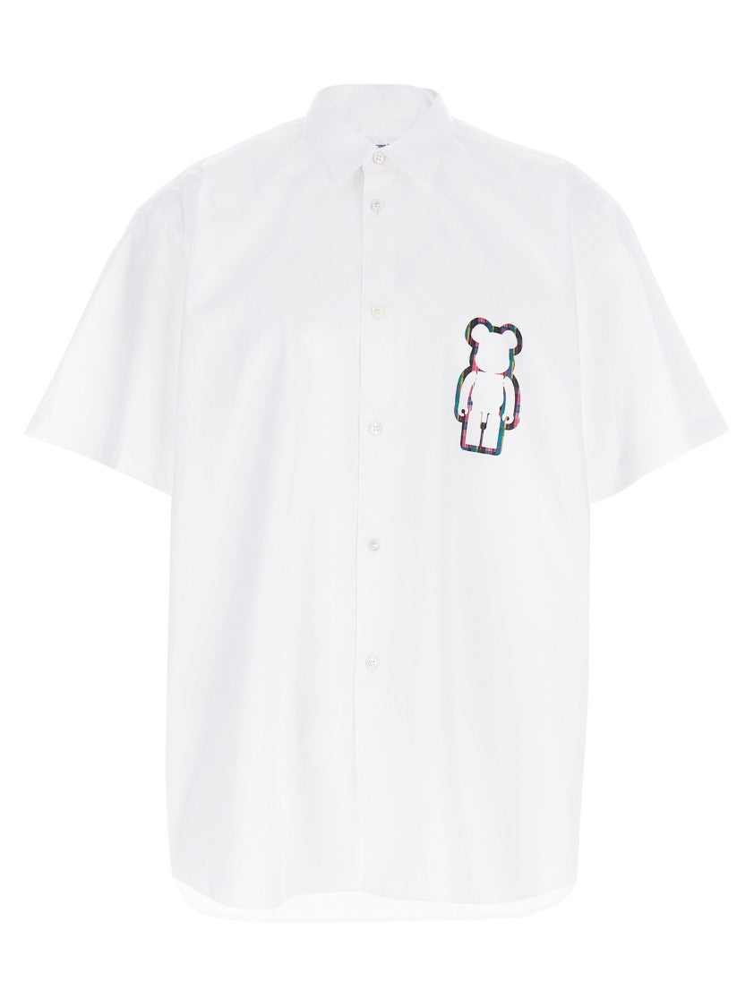 Comme Des Garçons Cotton Shirt With Be@Rbrick Graphic