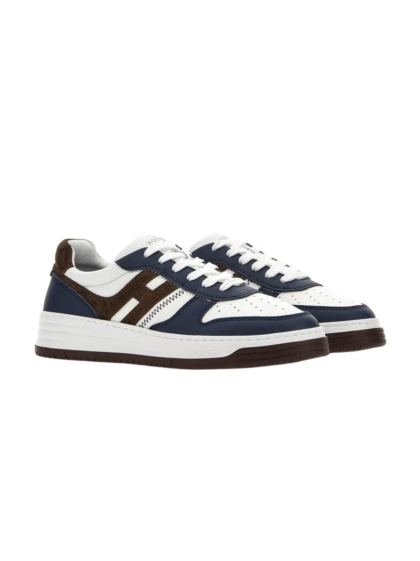 Hogan White/Blue Sneakers