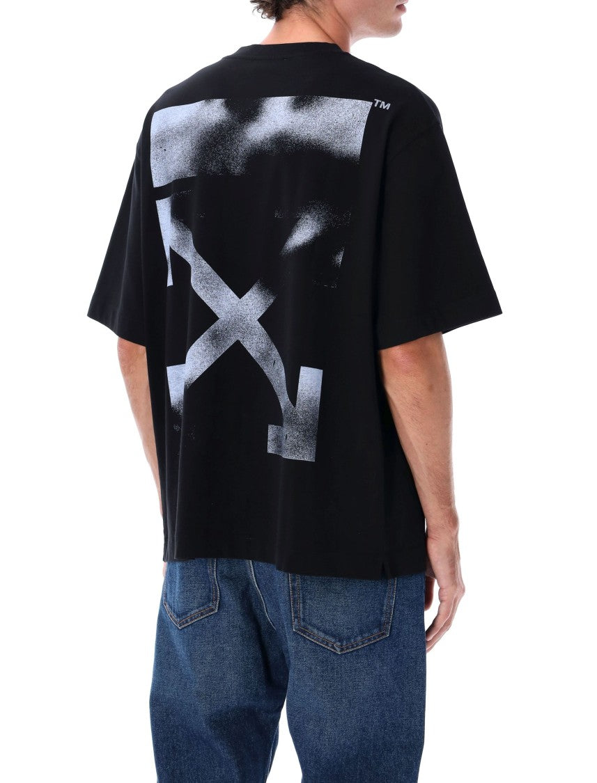 Off-White Stencil Arrow Cotton Skate T-Shirt