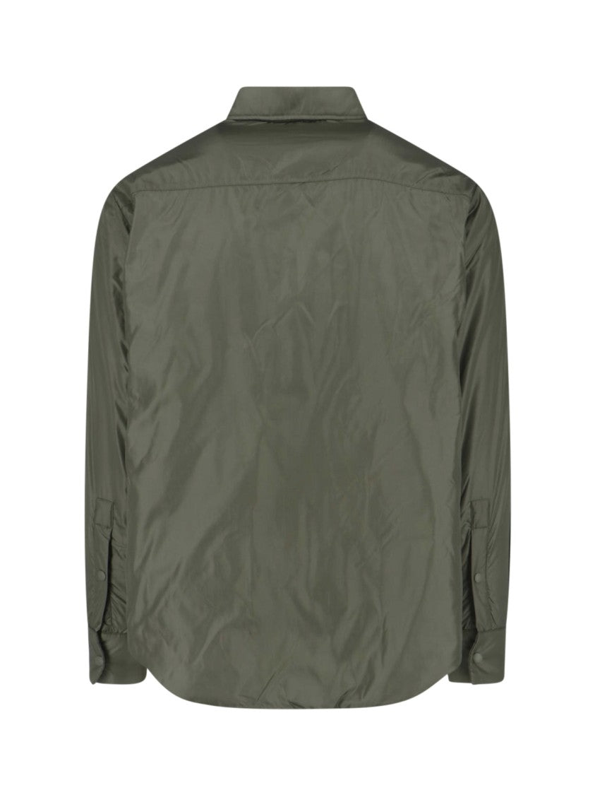 Aspesi Classic Green Button-Down Shirt With Appeal