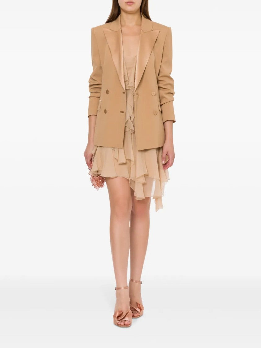 Alberta Ferretti Classic Tailored Jacket With Structured Fit