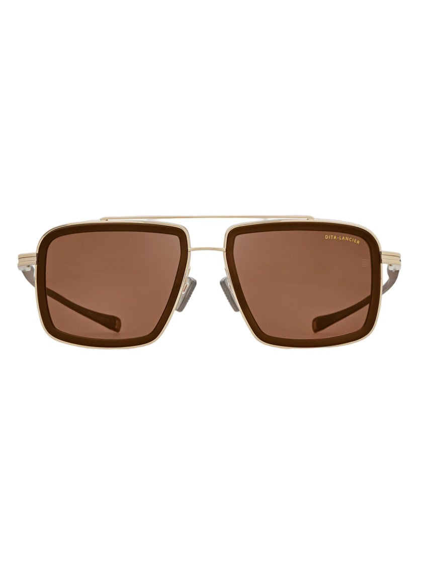 Dita Brown International Fit 57 Mm Sunglasses