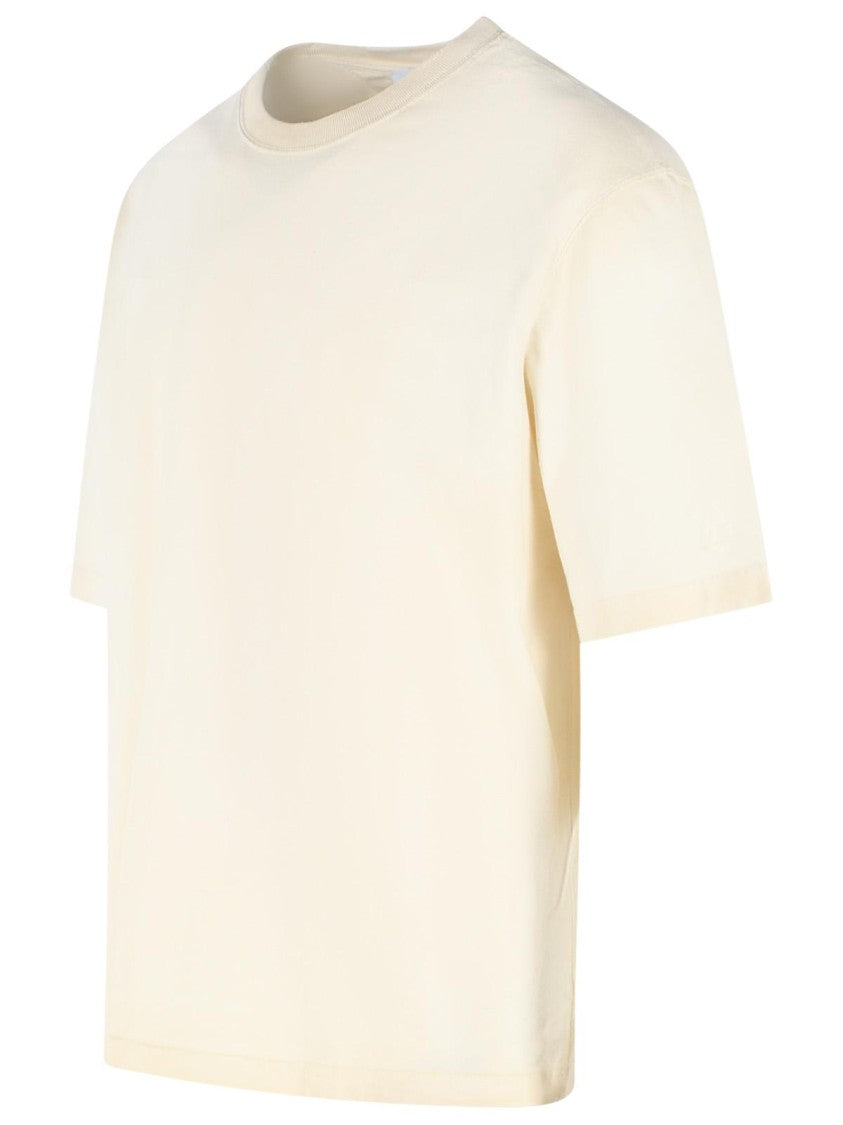Golden Goose Uisex 'Star' Vintage White Cotton T-Shirt