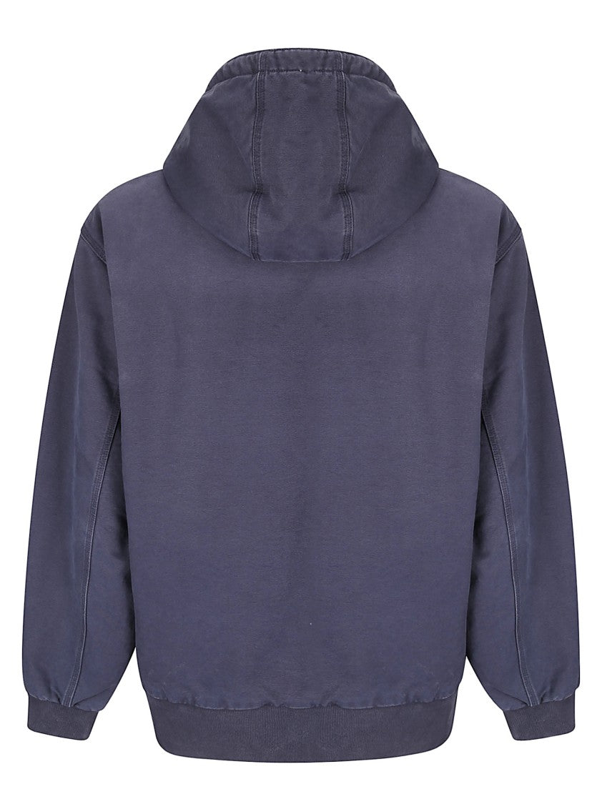 Carhartt Wip Active Jacket In Organic Cotton Canvas With Functional Pockets