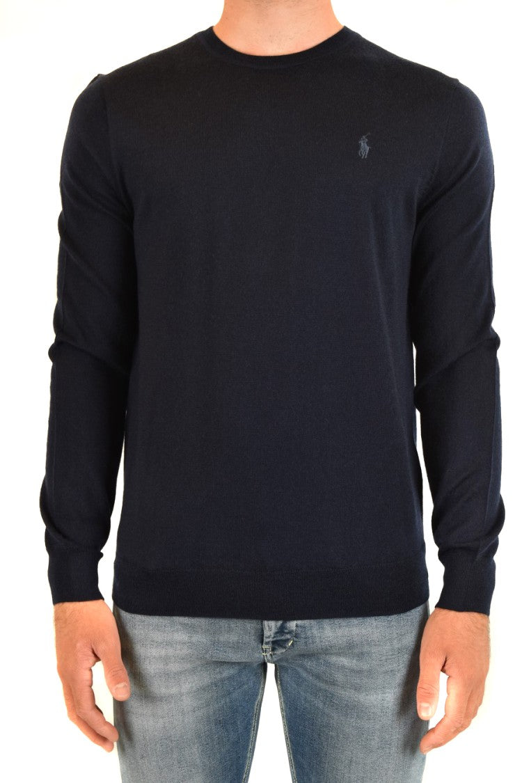 Polo Ralph Lauren Black Crew Neck Knitwear