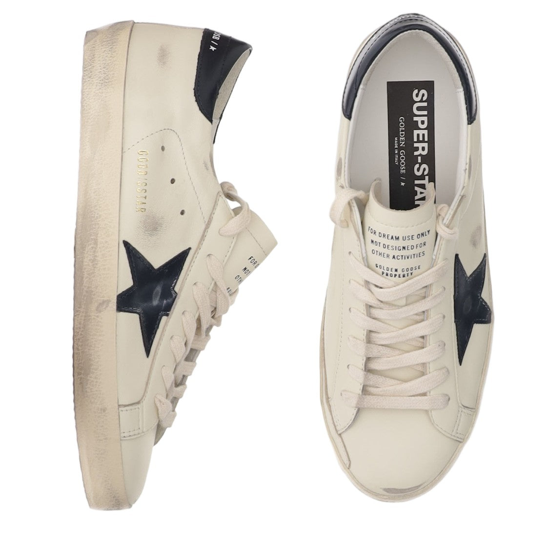 Golden Goose Leather Star Patch Low-Top Sneakers