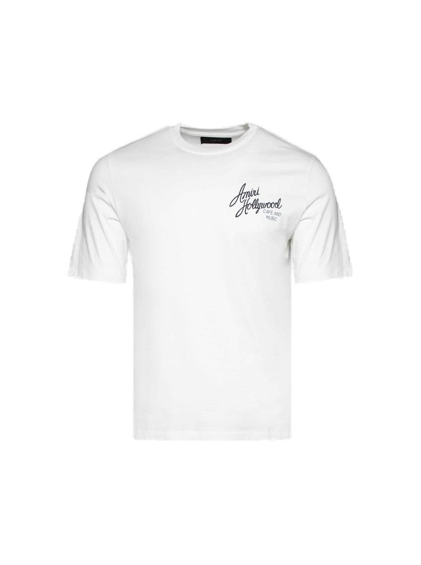 Amiri Hollywood Tee Ivory