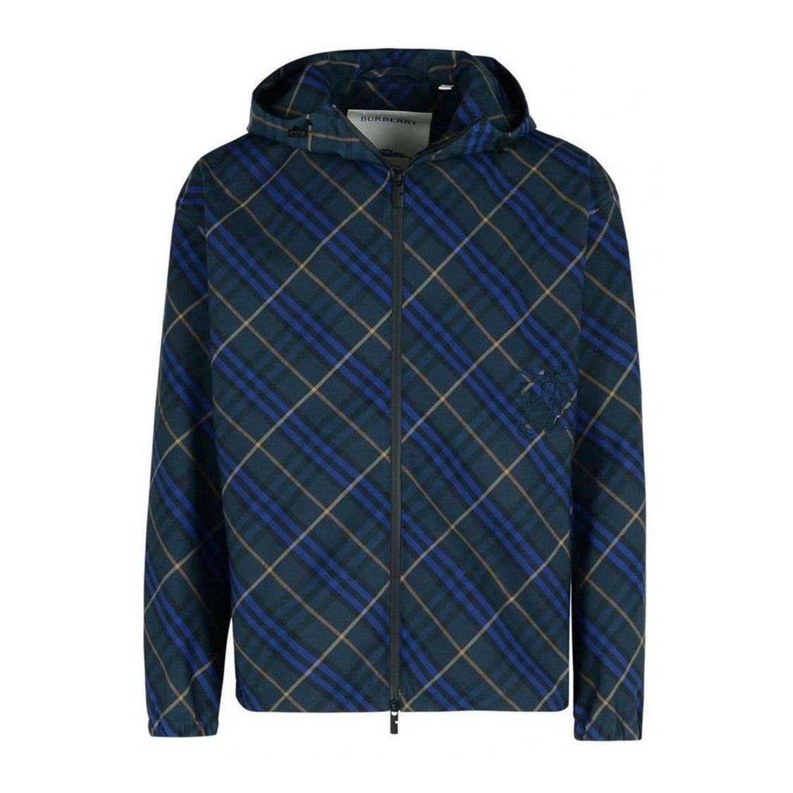 Burberry Modern Plaid Jacket With Versatile Hood
