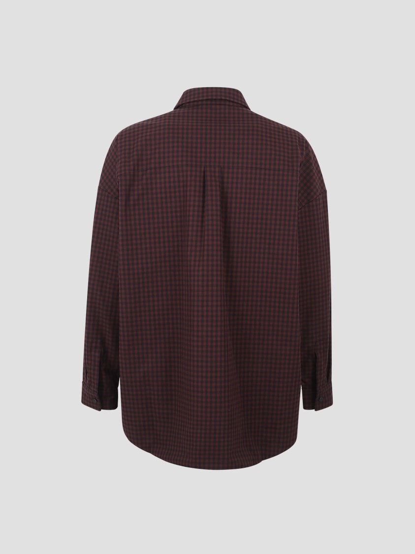 Gucci Checkered Burgundy Spw Jacket