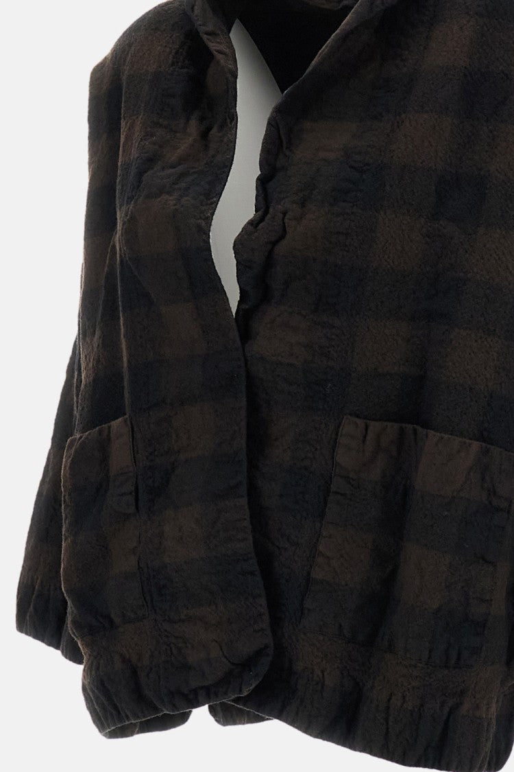 Daniela Gregis Multicolor Gladiolo Check Wool Jacket