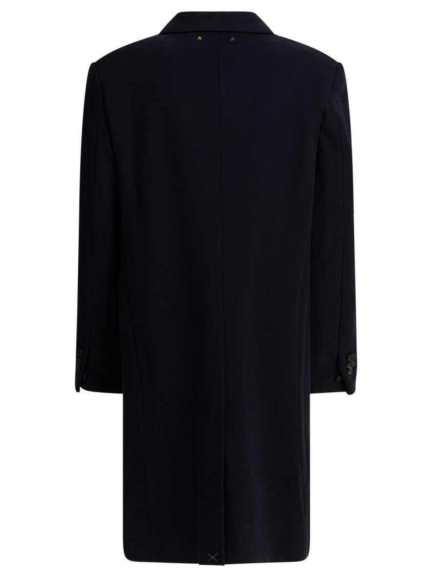 Golden Goose Single-Breasted Wool Coat