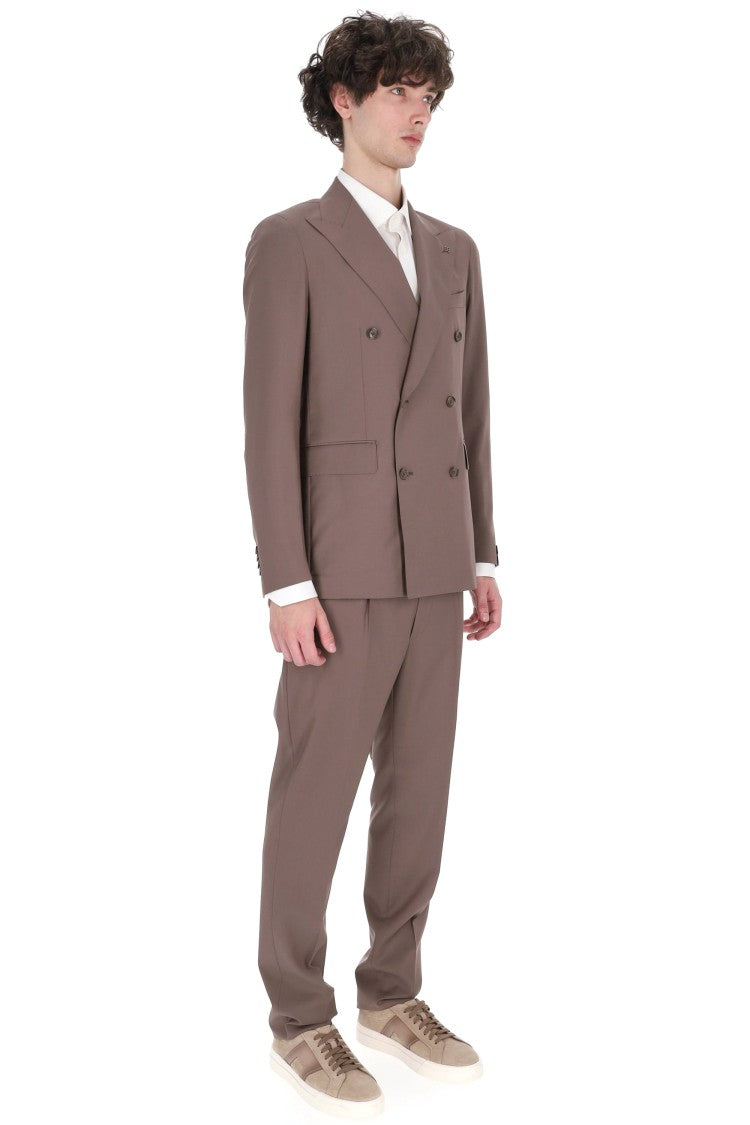 Tagliatore Vesuvio Super 100S Wool Double-Breasted Suit