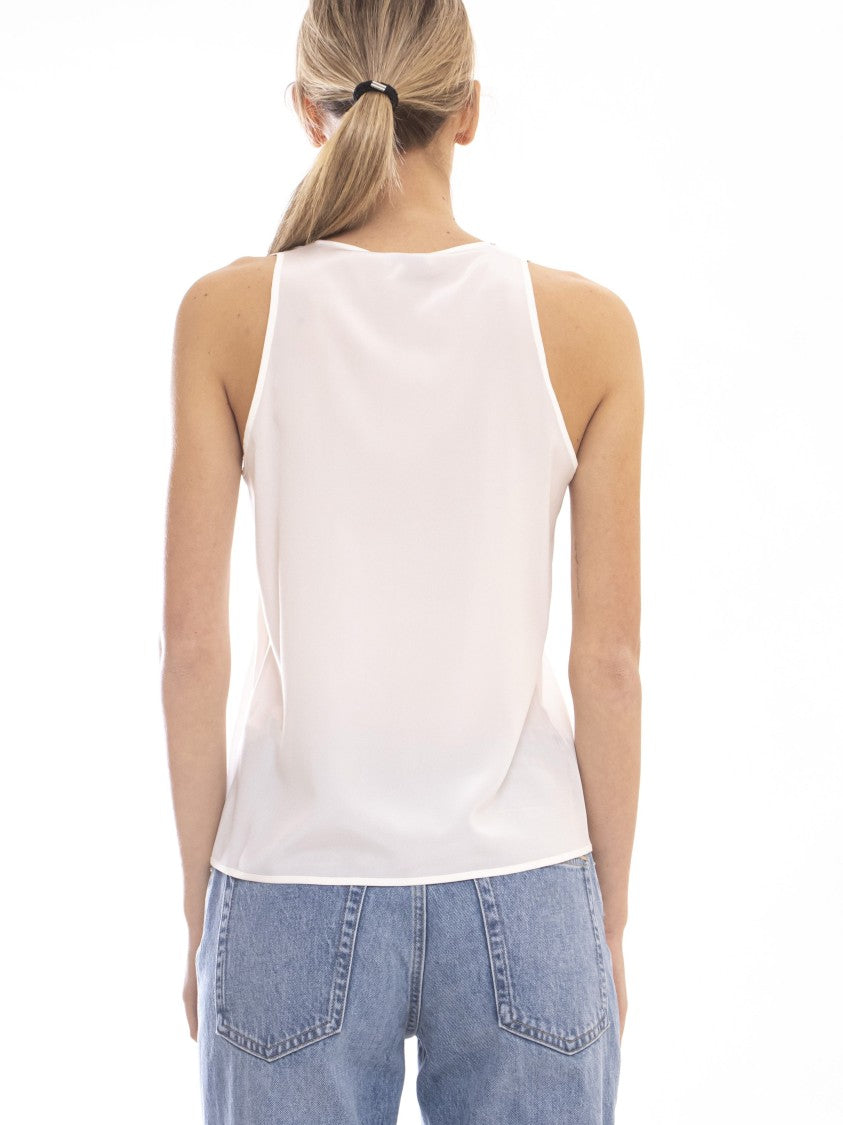 Peserico Flowy Scoop Neck Tank Top