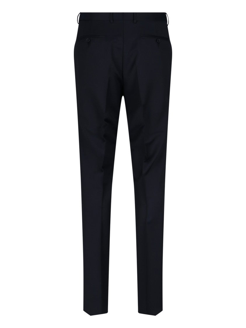 Zegna Wool & Mohair Suit – Navy Blue