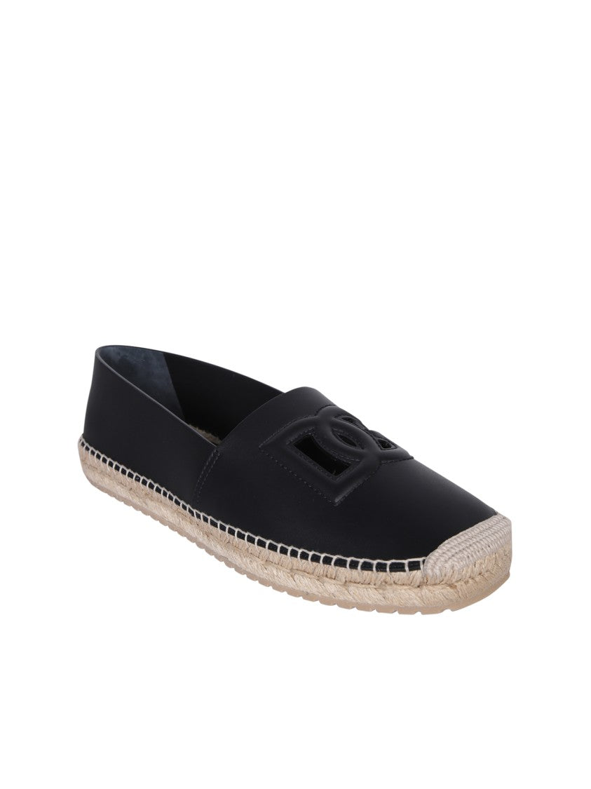 Dolce & Gabbana Calf Leather Espadrilles