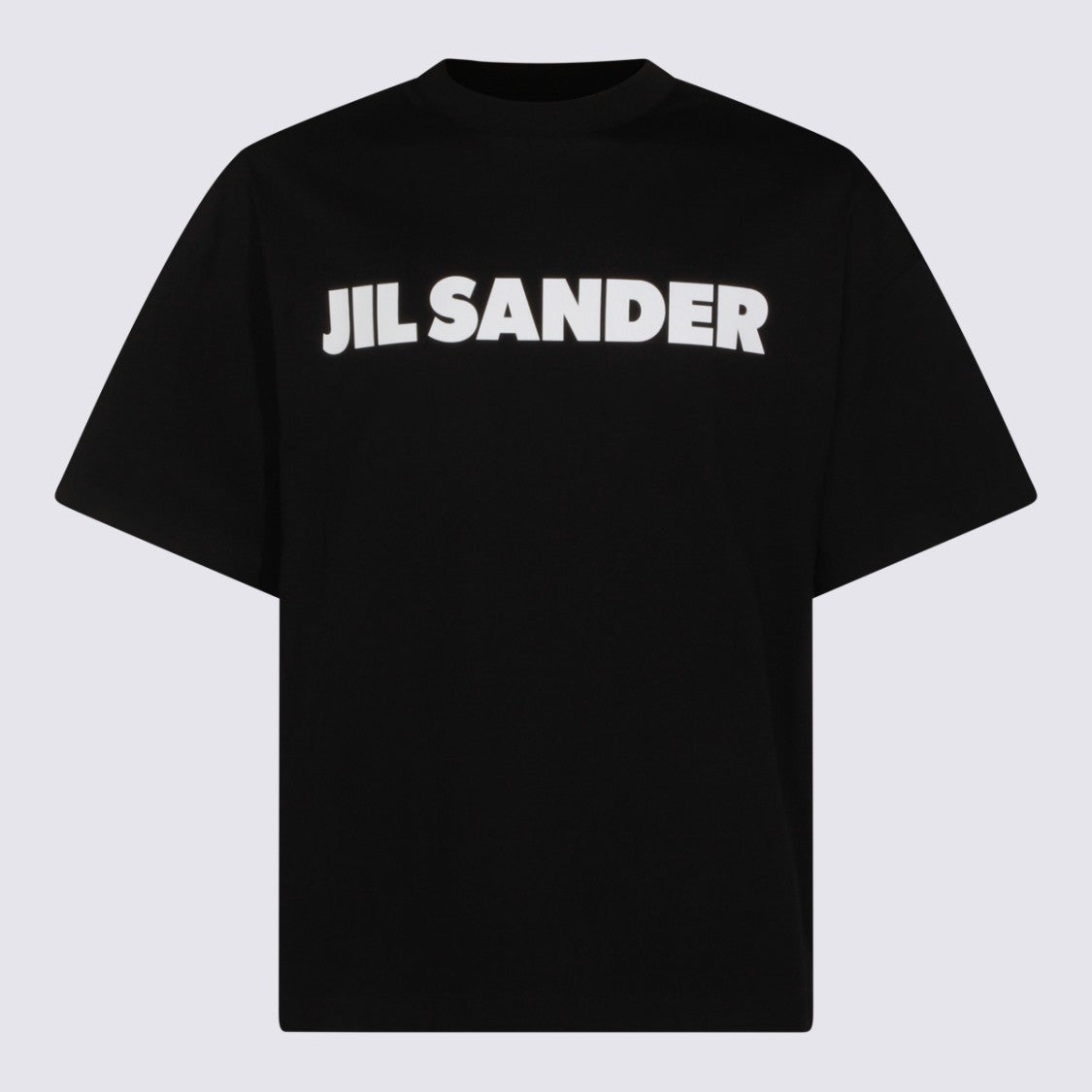 Jil Sander Black Cotton T-Shirt