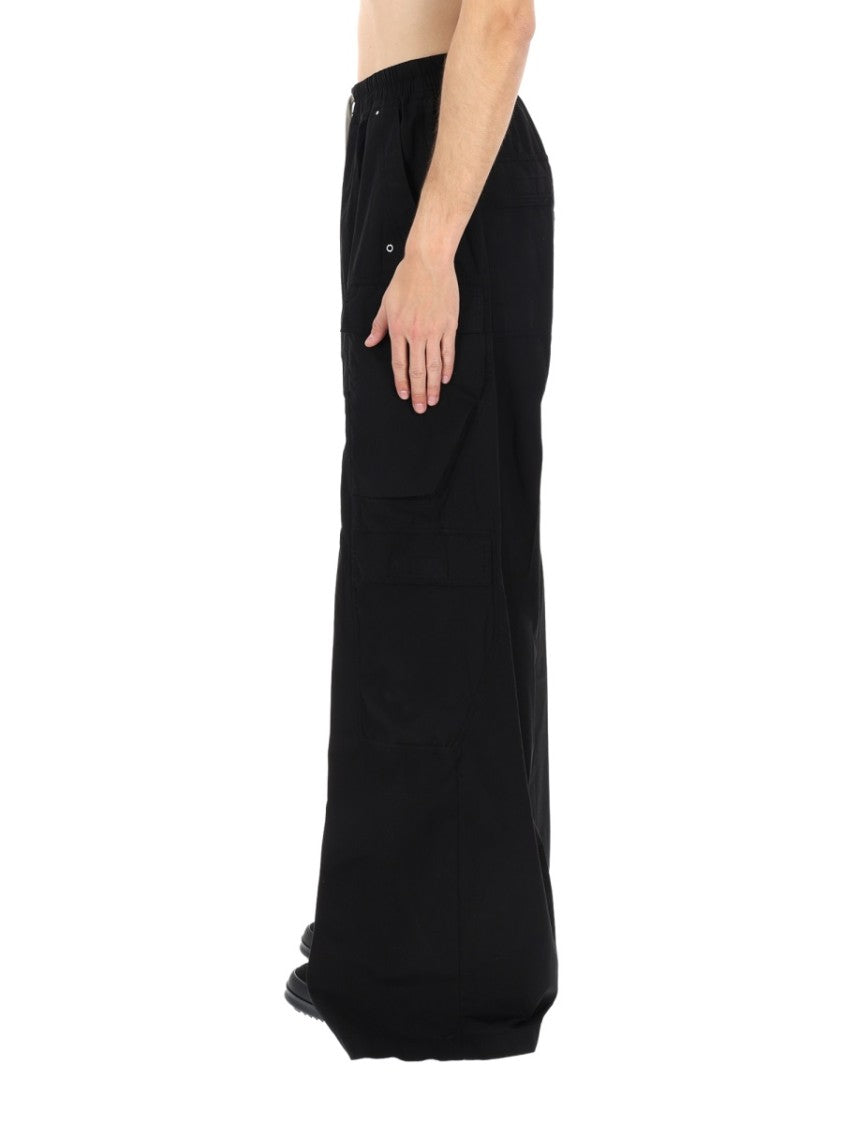 Drkshdw By Rick Owens Jumbo Belas Drawstring Wide-Leg Pants