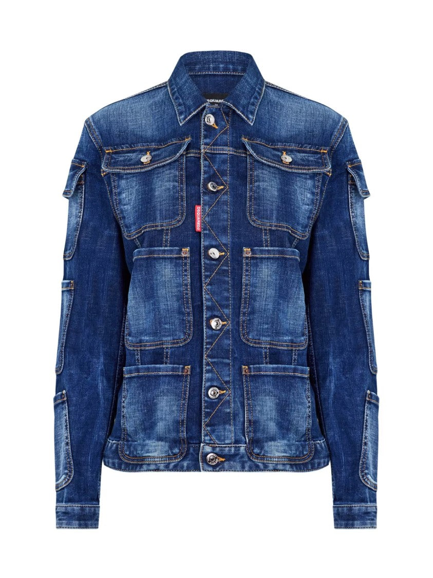 Dsquared2 Tactical Jean Denim Jacket