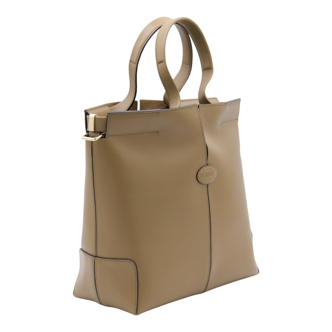 Tod's Structured Tote Bag With Matte Finish And