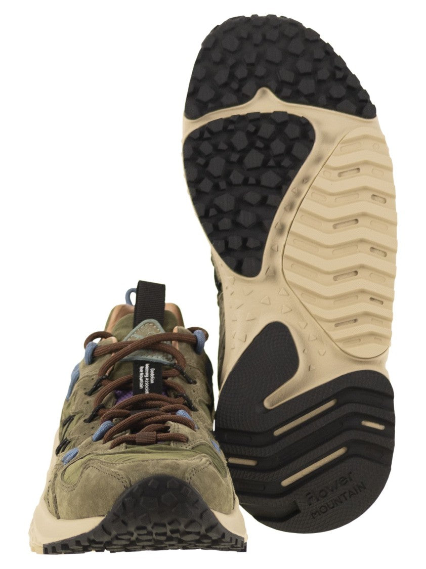Flower Mountain Yamabushi - Sneakers In Suede
