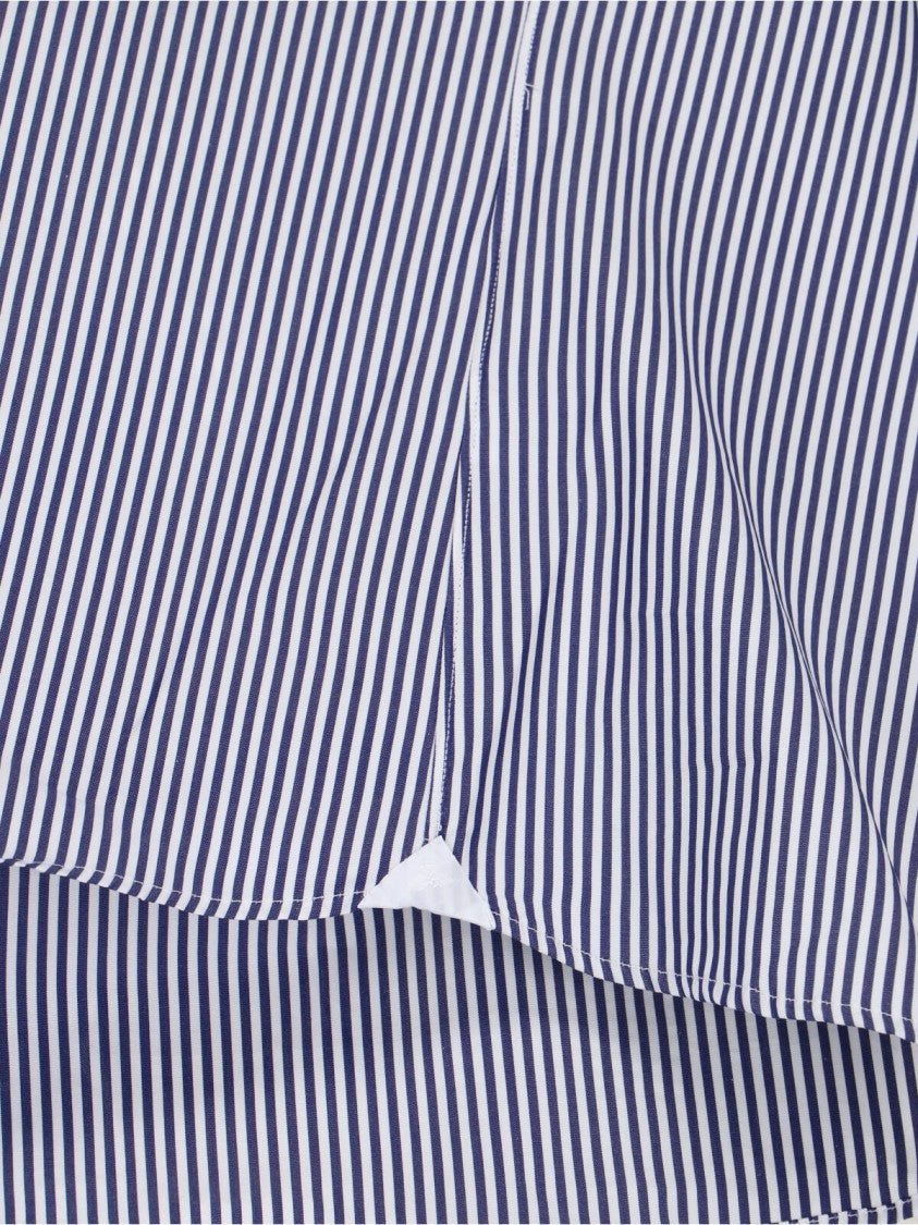 Finamore "Lindsay" Blouse – Blue/White