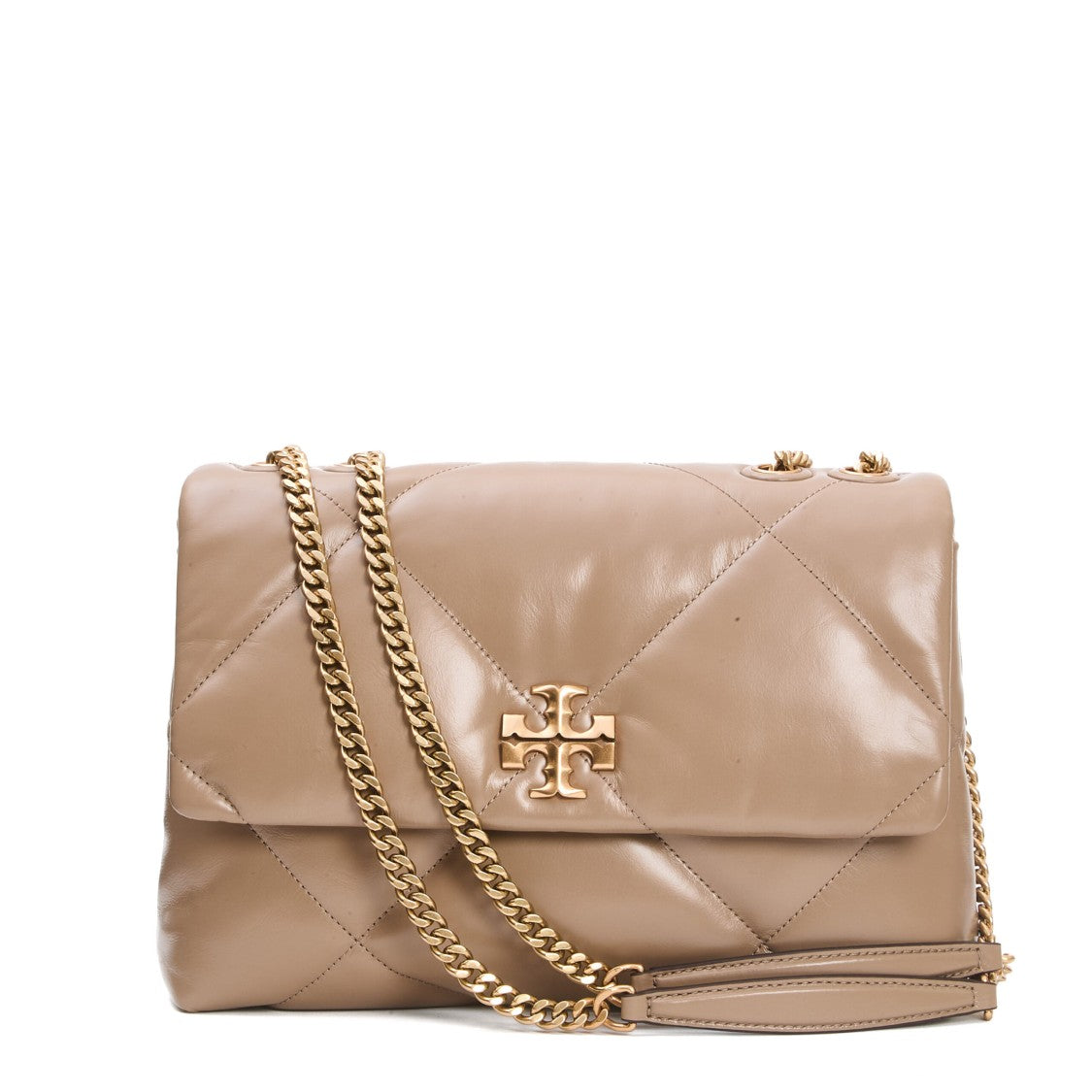 Tory Burch Convertible Shoulder Taupe