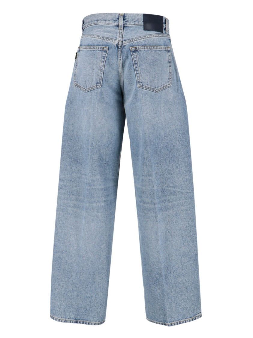 Haikure Wide Jeans – Light Blue