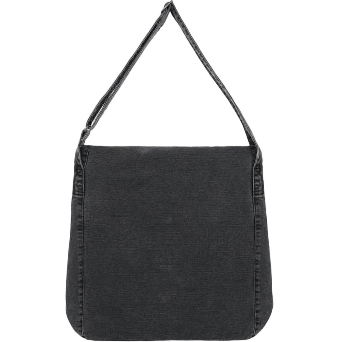 Our Legacy Washed Black Cotton-Linen Shoulder Bag