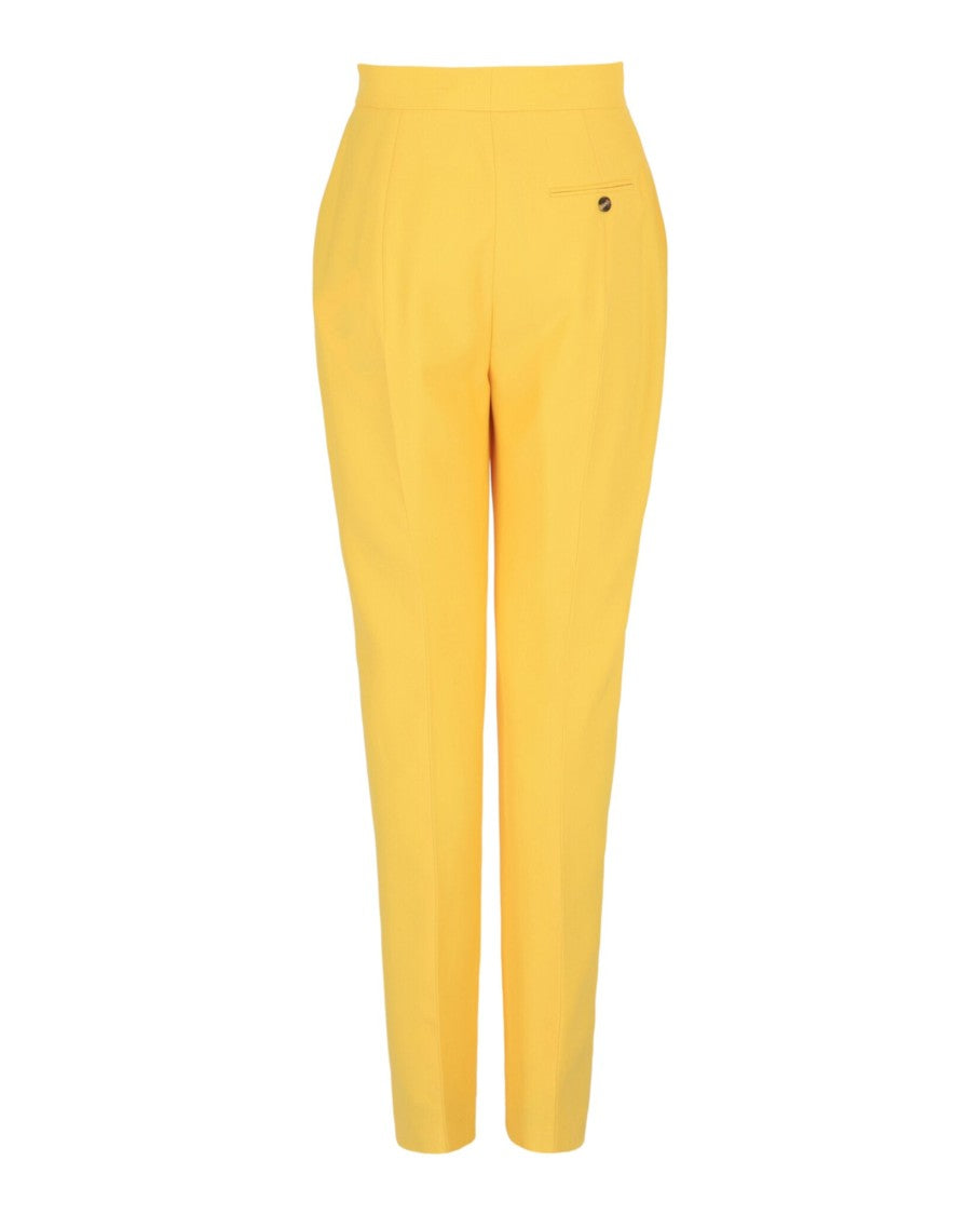 Alexander Mcqueen High-Waist Cigarette Trousers