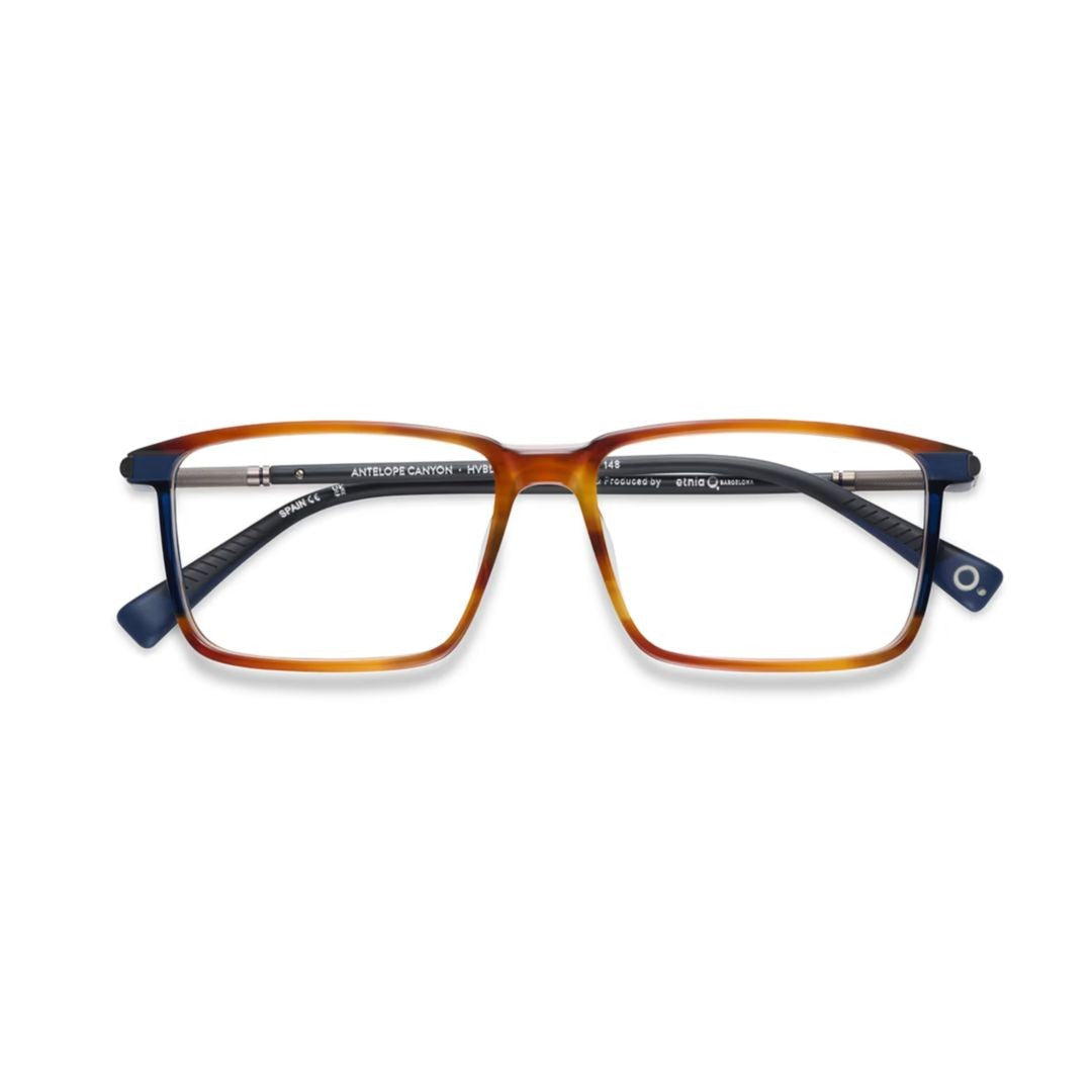 Etnia Barcelona Antelope Canyon Gradient Acetate Rectangle Eyeglasses With Sleek Metal Arms