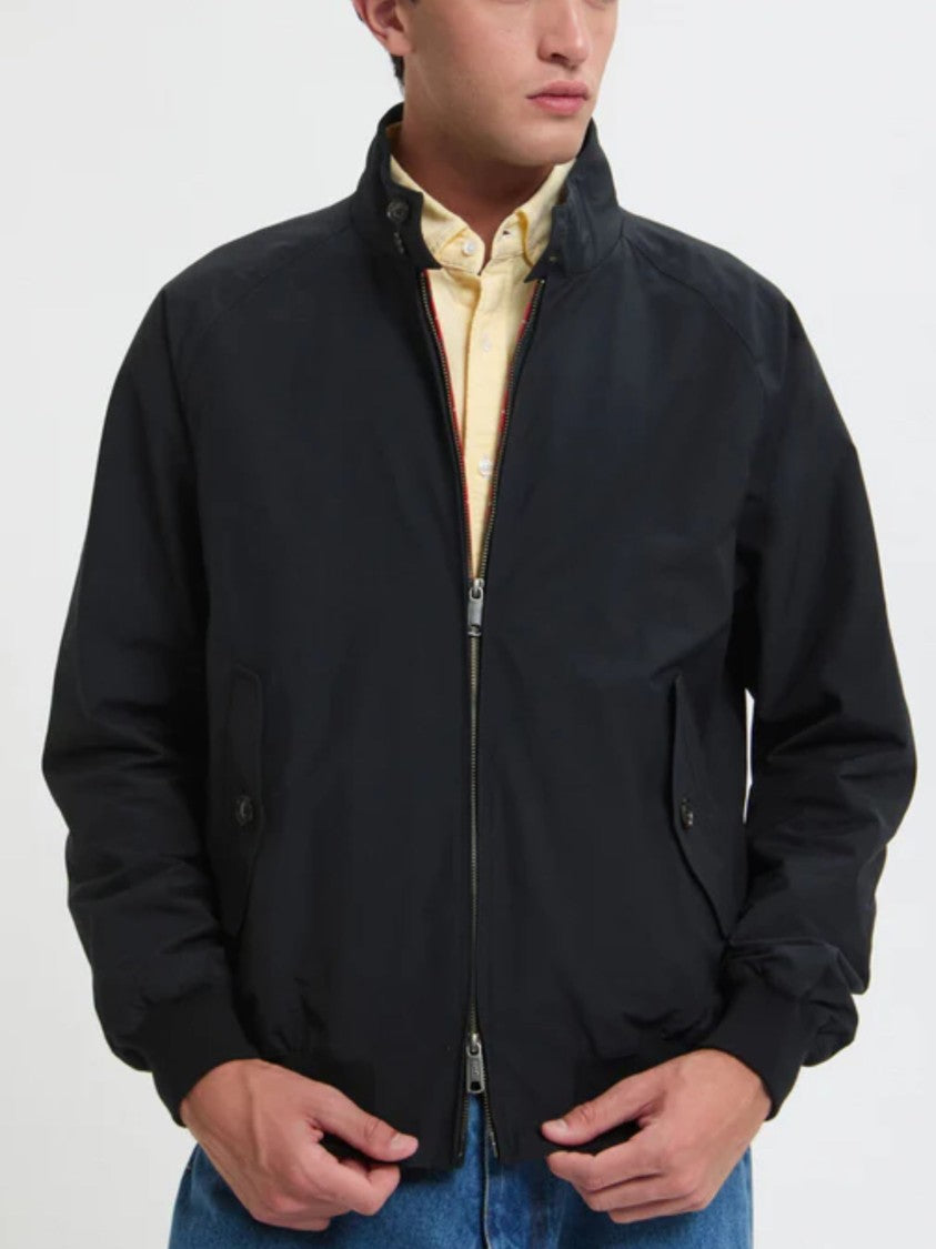 Baracuta G9 Classic Black Tartan Bomber Jacket