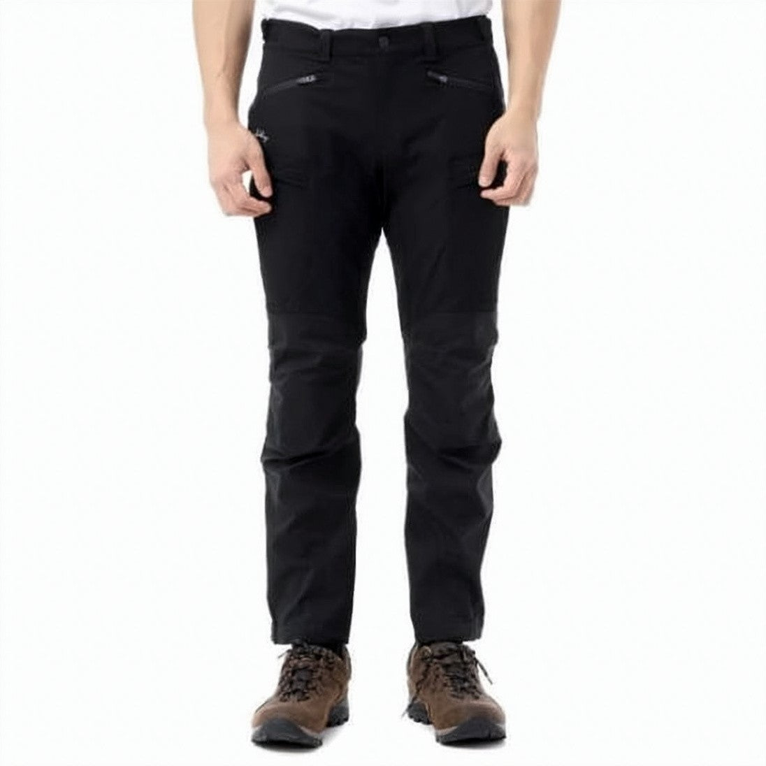Lundhags Fitted Straight Pants With Articulated Knees