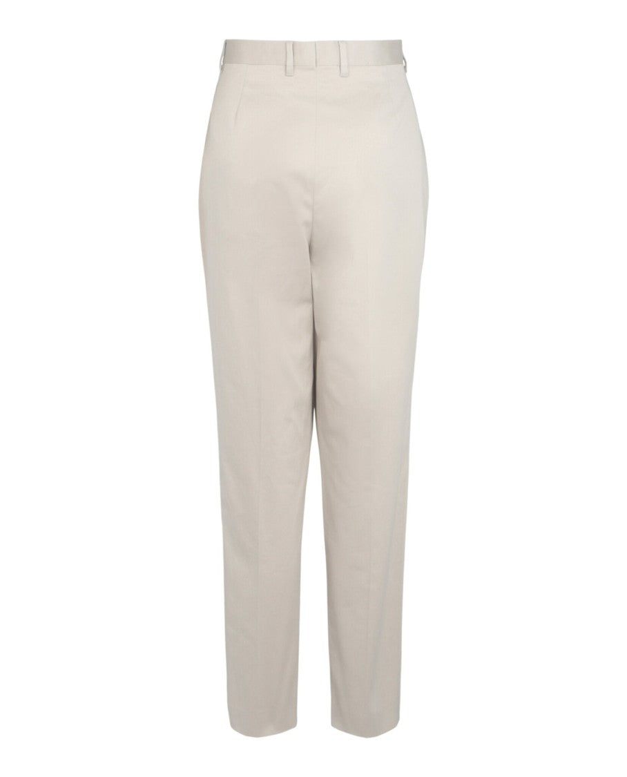 Ferragamo Tailored Cotton-Blend Tapered Trouser
