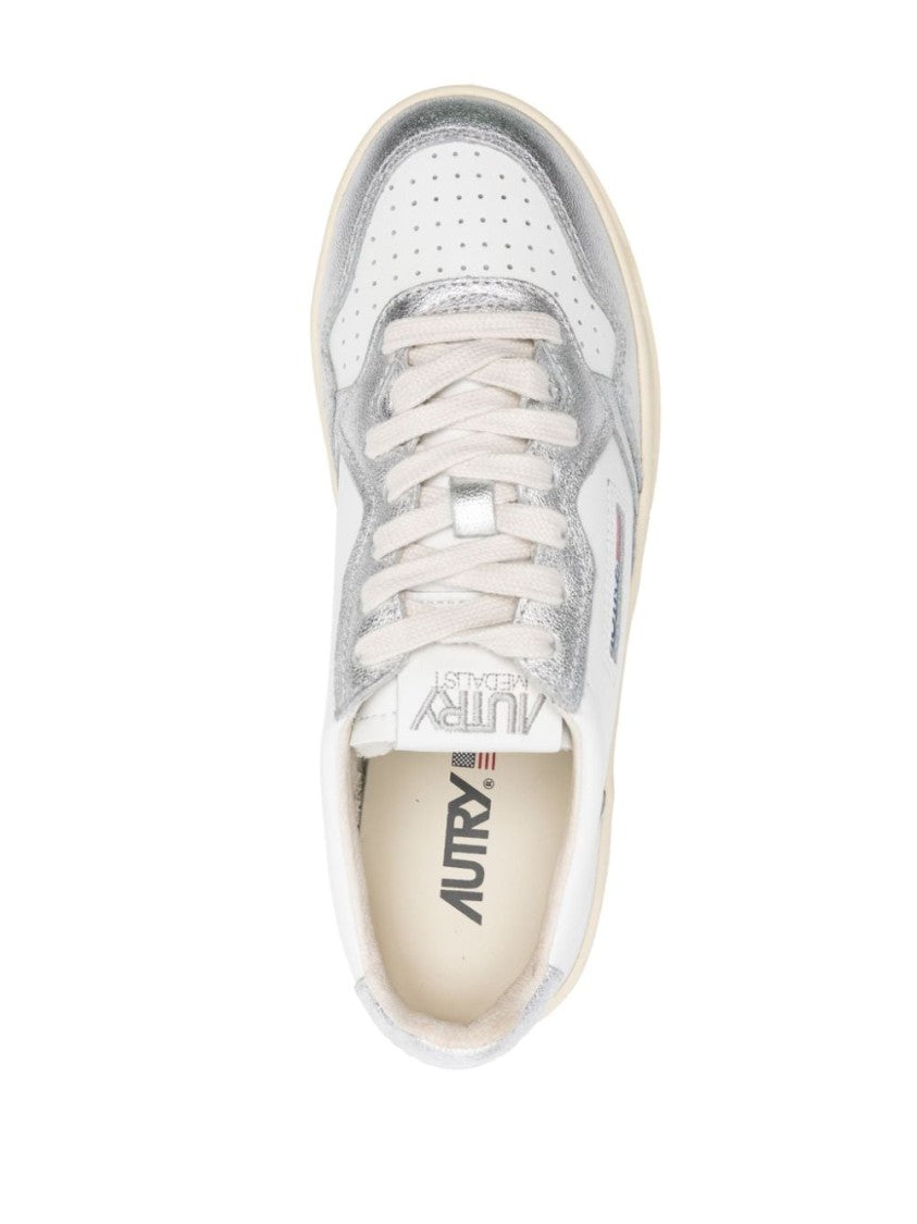 Autry Elevated Platform Sneakers With Classic Leather Design