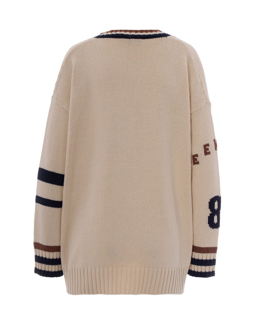 Max Mara Oversized Inlaid Cardigan