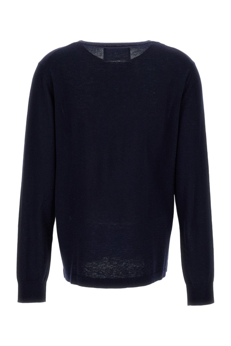 Extreme Cashmere Blue Navy N.415 Selfie Sweater