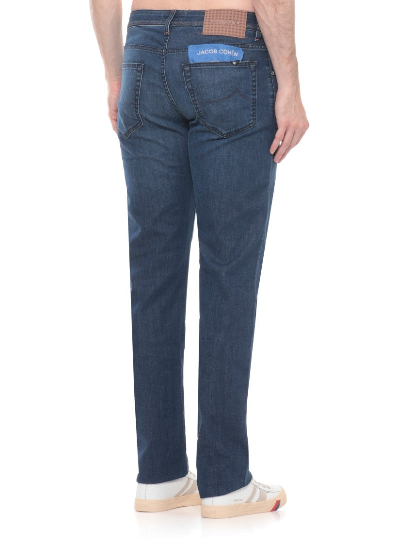 Jacob Cohen Blue Nick Cotton Jeans