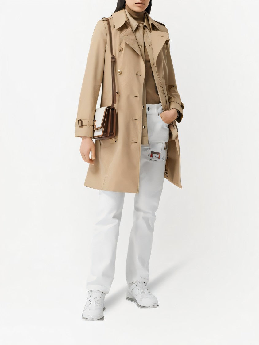 Burberry Trench Coat With Tailored Silhouette