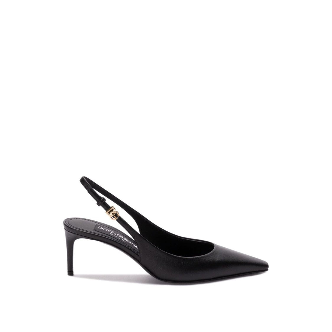 Dolce & Gabbana Leather Slingback Pumps