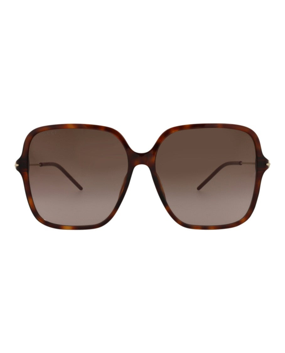 Gucci Square-Frame Recycled Acetate Sunglasses