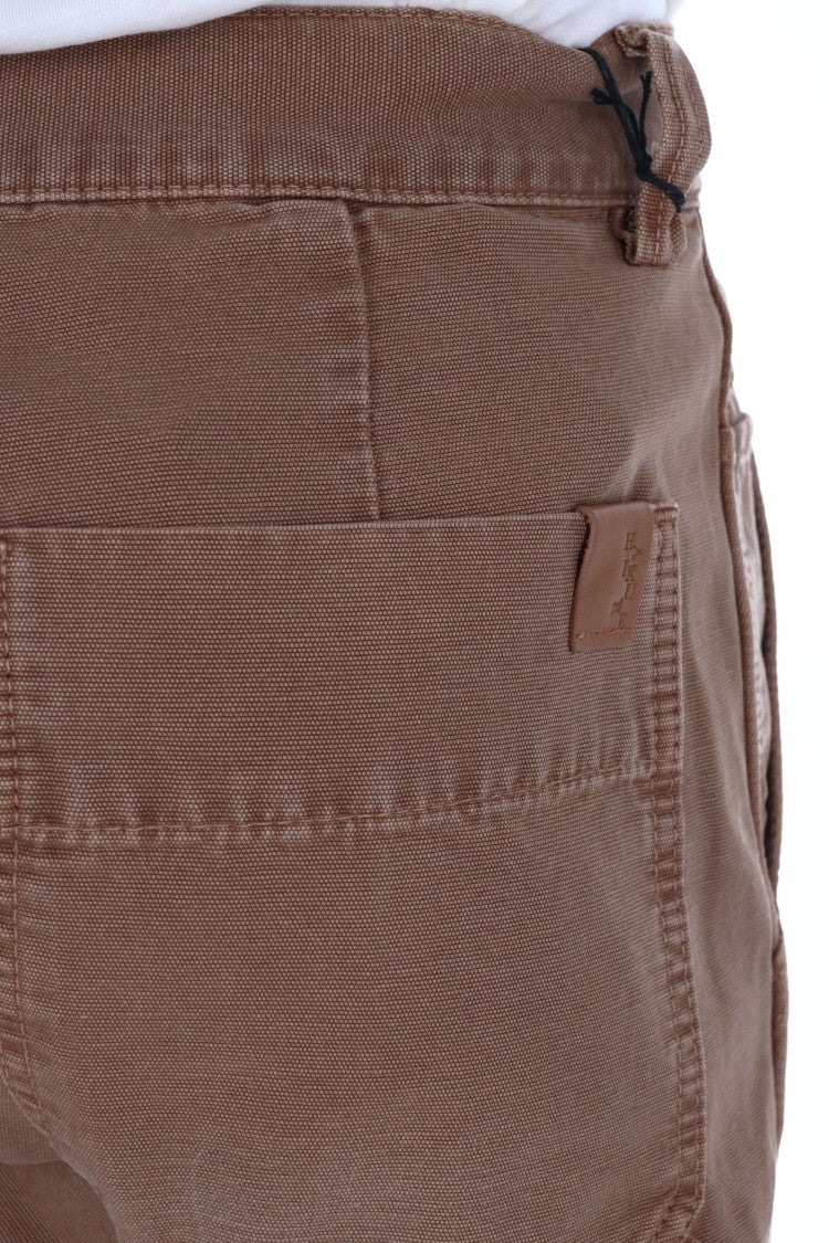 Haikure Warren Model Cotton Canvas Trousers