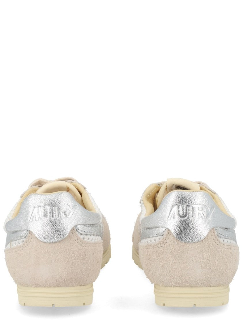 Autry Windspin Suede Metallic Paillettes Sneakers