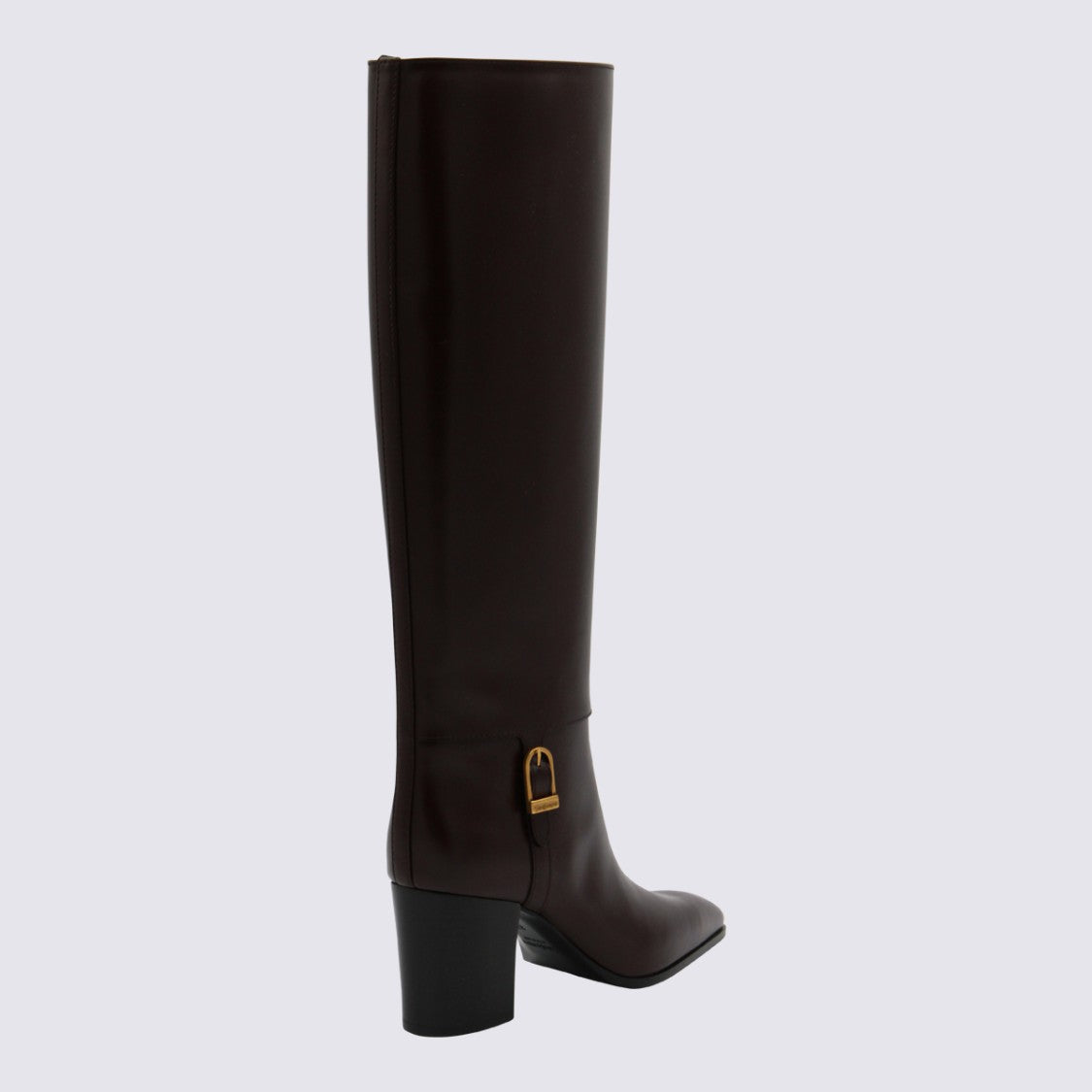 Saint Laurent Knee-High Boots With Pointed Toe