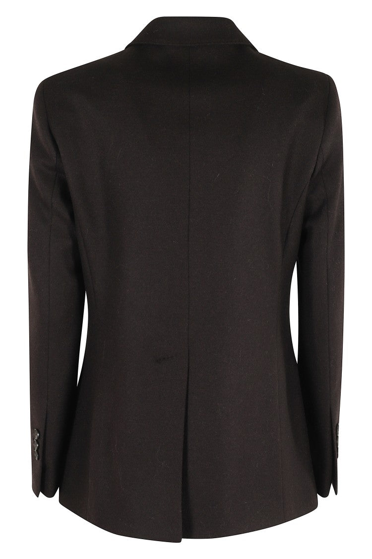 Seventy Dar Brown Wool Blazer